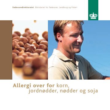 Allergi over for korn, jordnødder, nødder og soja