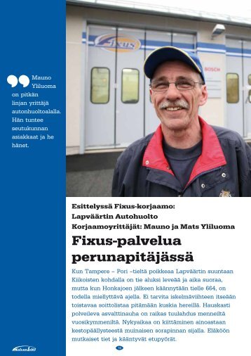 Lapväärtti / Lapväärtin Autohuolto Oy - Fixus