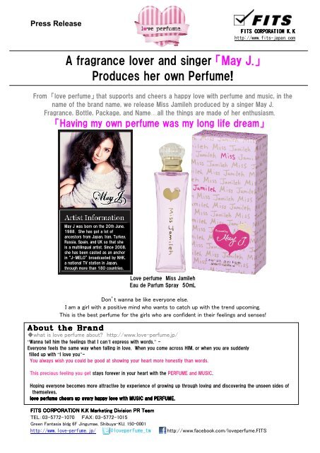 Dream love best sale perfume japan