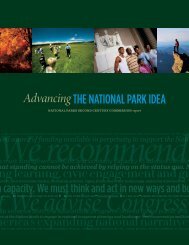 report We must We recommend - National Park Service