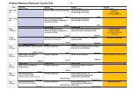 Aviation Medicine Advanced Course