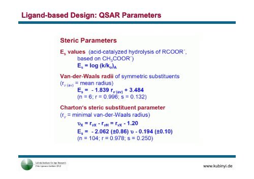 Ligand-based Design - Leibniz Institute for Age Research