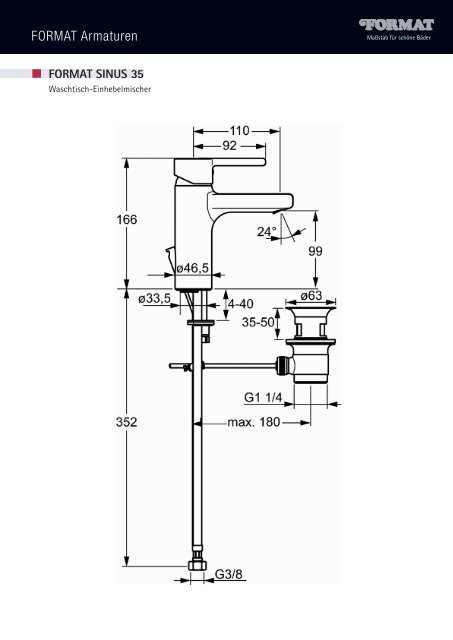 Ersatzteile Format Armaturen