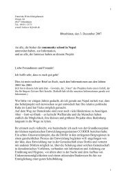 Brief von Franziska Wirtz - Freckenhorster Kreis