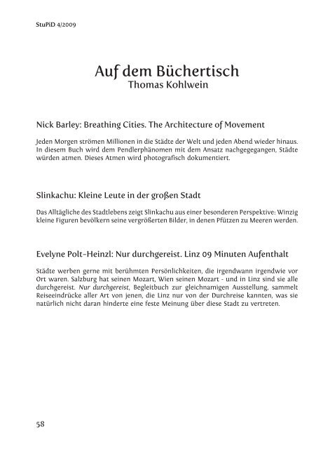 Ausgabe 4 - Fachschaft Raumplanung