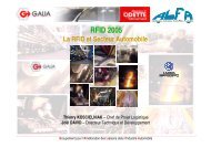 Présentation RFID 2005 - GALIA