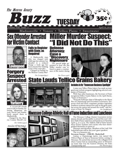 Tuesday - Monroe County Tennessee News, Monroe County ...