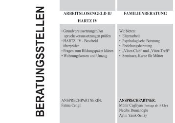 ARBEITSLOSENGELD II/ HARTZ IV