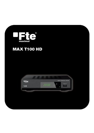 MAX T100 HD - FTE Maximal