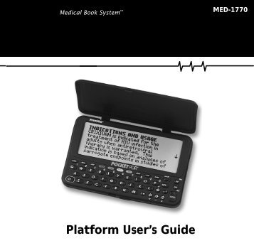 Platform User's Guide - Franklin Electronic Publishers, Inc.