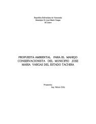 propuesta ambiental para el manejo conservacionista del municipio