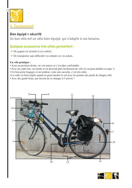 Petit guide pratique du cycliste urbain - Station Mobile