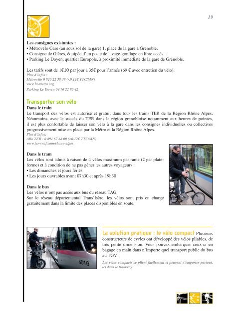 Petit guide pratique du cycliste urbain - Station Mobile