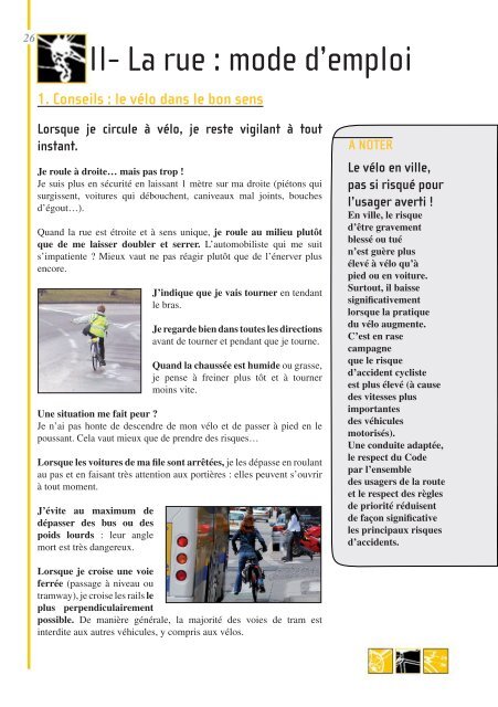 Petit guide pratique du cycliste urbain - Station Mobile