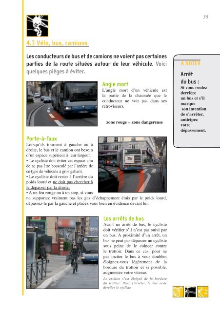 Petit guide pratique du cycliste urbain - Station Mobile