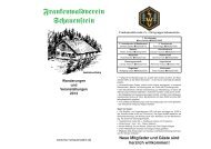 Wanderungen und Veranstaltungen 2013 - PDF - Frankenwaldverein