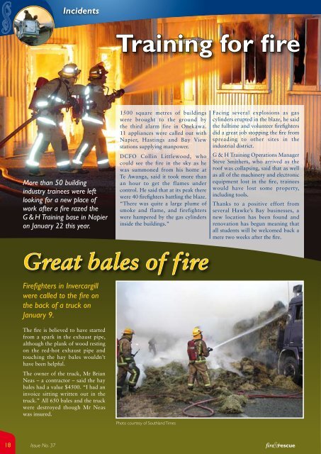 The New Zealand Fire Service Magazine