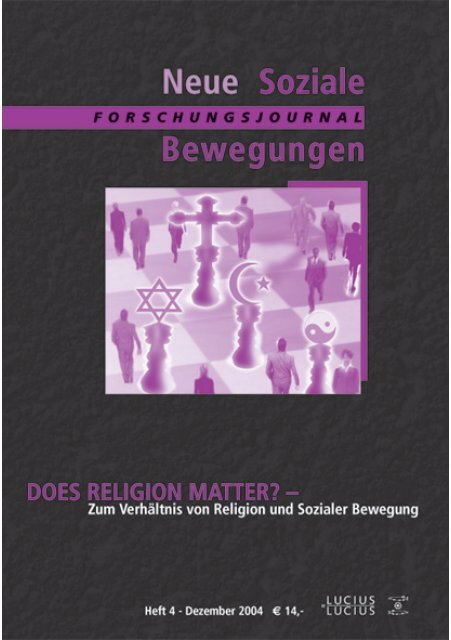 Vollversion (1.57 MB) - Forschungsjournal Soziale Bewegungen