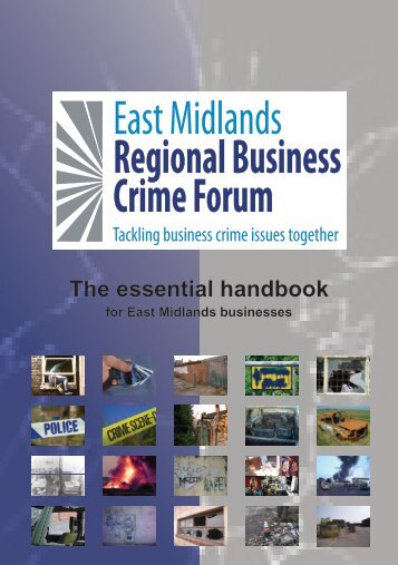 East Midlands Regional Business Crime Forum - Federation of ...