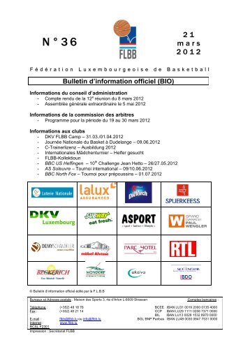 2 1 mars 2012 - FLBB