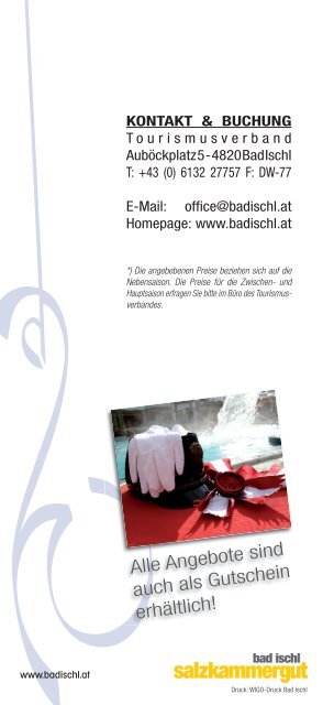 Als PDF ansehen - Bad Ischl - Salzkammergut