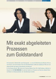 Mit exakt abgeleiteten Prozessen zum ... - der f&e manager