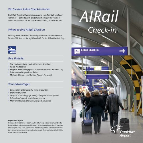 AIRail - Frankfurt Airport