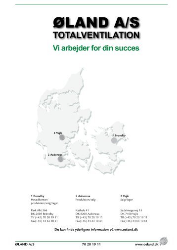 ØLAND A/S - Øland Online