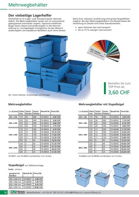 HLF Heiss AG Behälter 2013/14