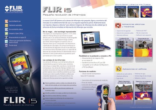 La nueva i5 de FLIR Systems es la cámara de infrarrojos más ...