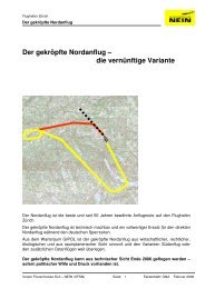 Dossier GNA, zusammengestellt von VFSN - Bürgerprotest Fluglärm ...