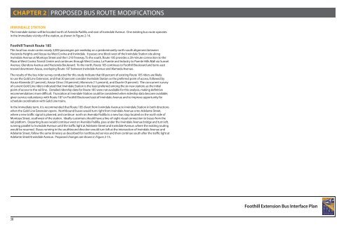 Chapter 2: Proposed Bus Modifications - Metro Gold Line Foothill ...