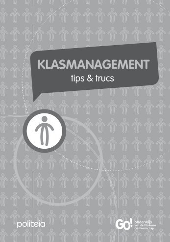 Klasmanagement: tips & trucs - GO! onderwijs van de Vlaamse ...