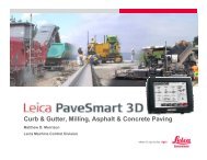 Leica Pave Smart 3D - Florida Transportation Builders