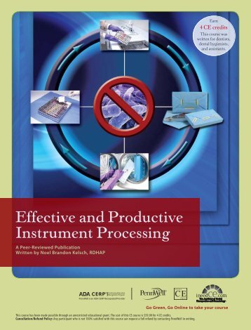 Effective and Productive Instrument Processing - Friends of Hu-Friedy