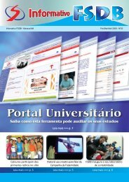 Informativo Nº 20 - Faculdade Salesiana Dom Bosco