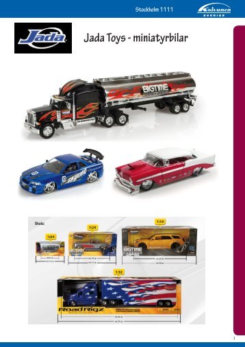 Jada Toys - miniatyrbilar - Fixus