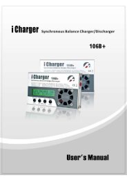 iCharger106B+ manual - ProgressiveRC