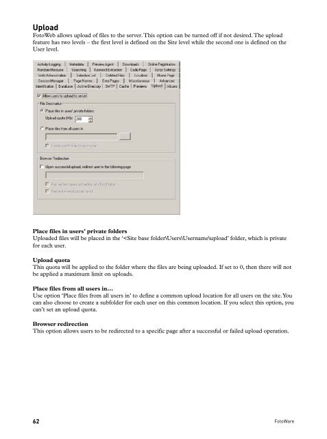 FOTOWEB 6.0 Reference Manual - FotoWare