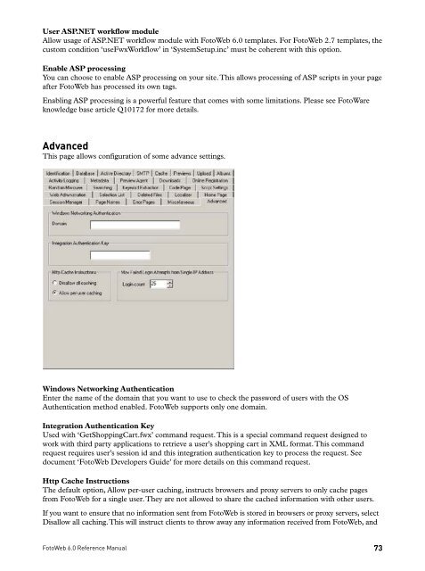 FOTOWEB 6.0 Reference Manual - FotoWare