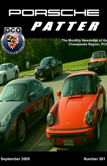 September 2009 - Porsche Club Chesapeake Region PCA