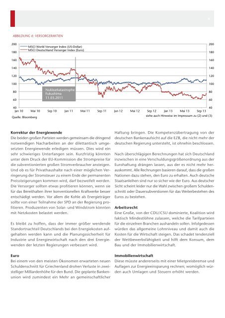 Ellwanger & Geiger: Kapital & Märkte, Ausgabe Oktober 2013