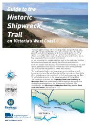 'Guide to the Historic Shipwreck Trail on Victoria's ... - FlagstaffHill