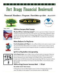 Fort Bragg Financial Boulevard