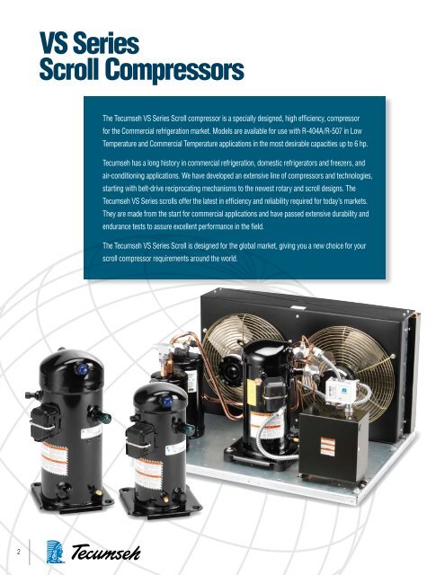 Scroll Compressors - Tecumseh