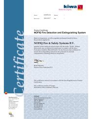 NOFIQ Fire Detection and Extinguishing System