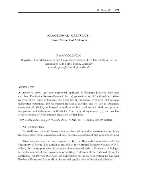 CISM LECTURE NOTES International Centre for Mechanical Sciences