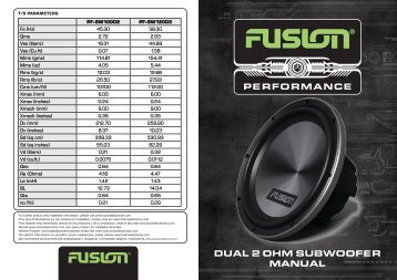 Product Manual - Fusion