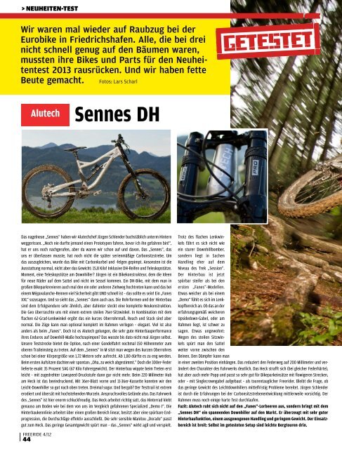 ALuTEcH „SenneS DH“ - Freeride