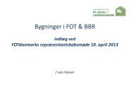 Bygninger i FOT & BBR - FOTdanmark